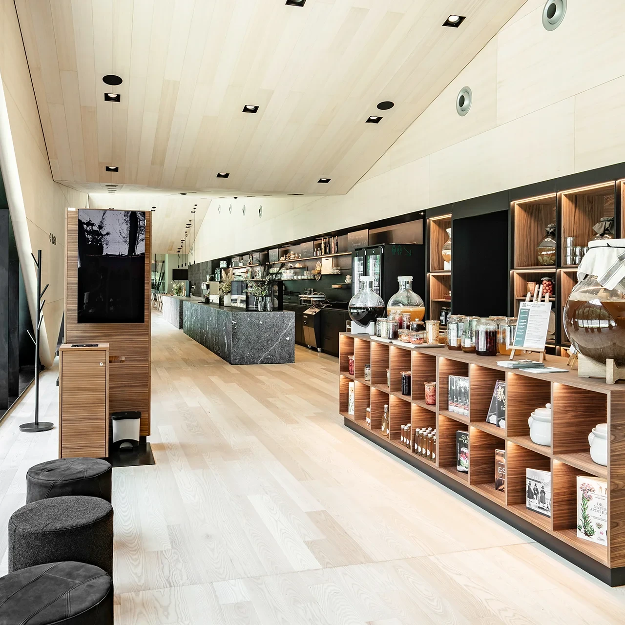 Fort Kniepass Cafe Fermentierungsstation Verkaufspult